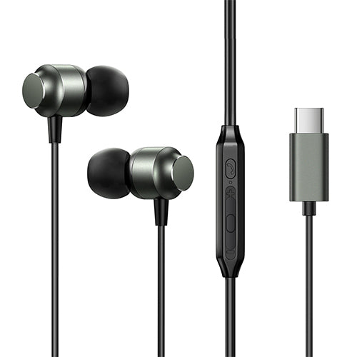 Joyroom JR-EC06 Type-C Wired Earphones - Black